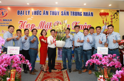 Họp mặt đầu xuân Đại Lý Thủy Sản Trung Nhàn 2022