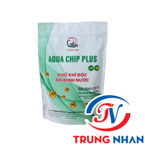 AQUA CHIP PLUS KHỬ KHÍ ĐỘC - ỔN ĐỊNH NƯỚC GÓI 500GR