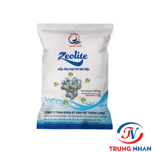 ZEOLITE  HẤP THU LOẠI BỎ KHÍ ĐỘC BAO 20KG