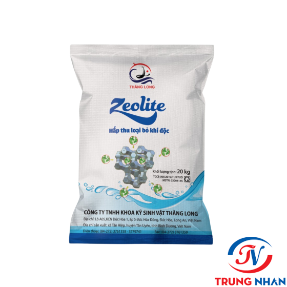 ZEOLITE  HẤP THU LOẠI BỎ KHÍ ĐỘC BAO 20KG